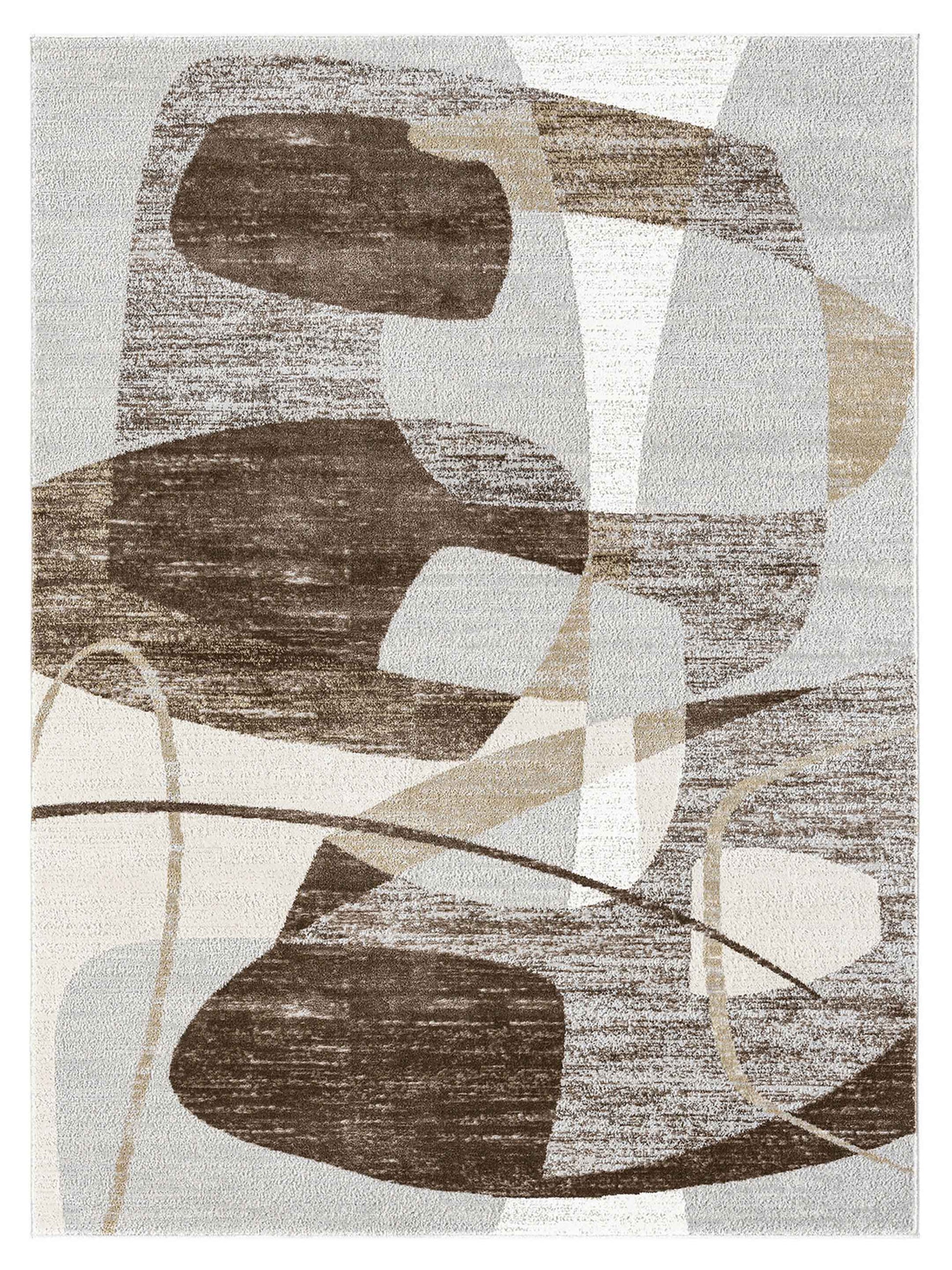 American Cover Design Astoria 939 Mocha  Modern Machine Woven Rug