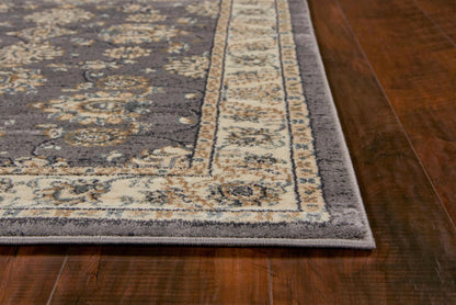 Kas Avalon 5608 Grey Ivory Traditional Machine Woven Rug