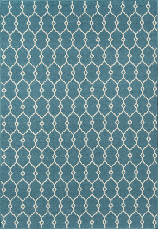 Momeni Baja  Blue  Contemporary