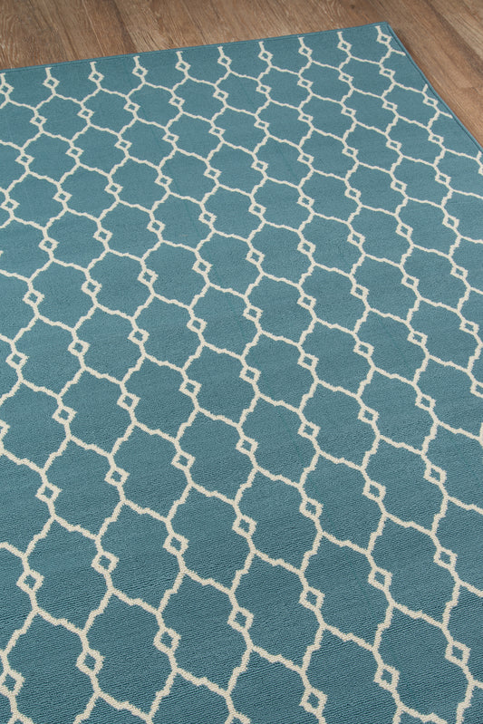 Momeni Baja  Blue  Contemporary