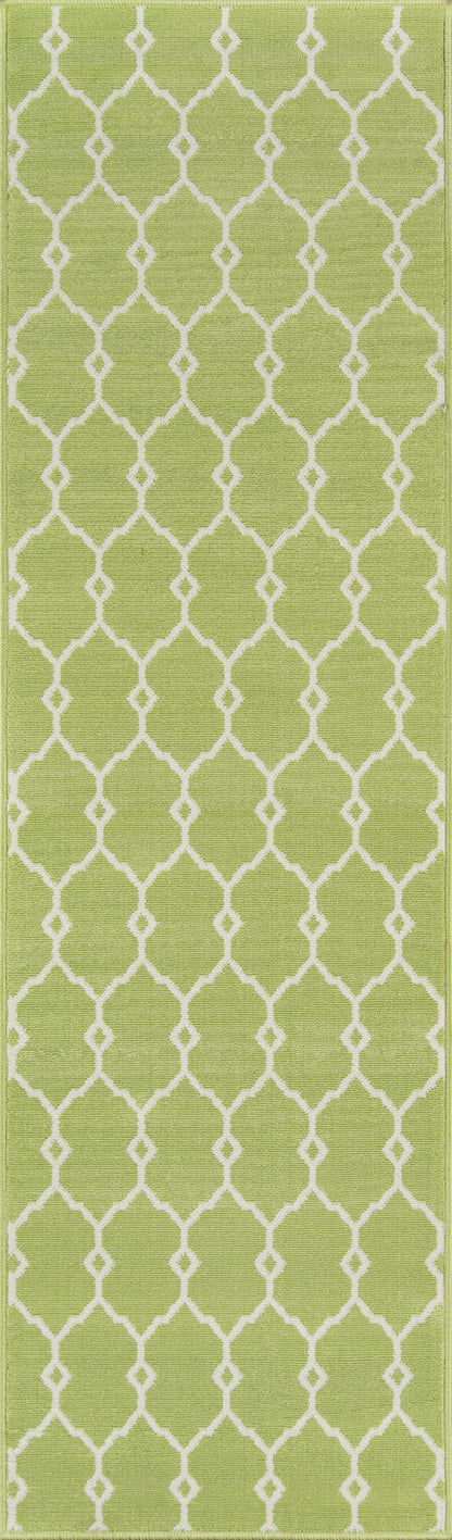 Momeni Baja  Green  Contemporary