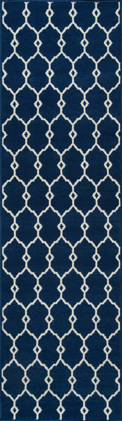 Momeni Baja  Navy  Contemporary