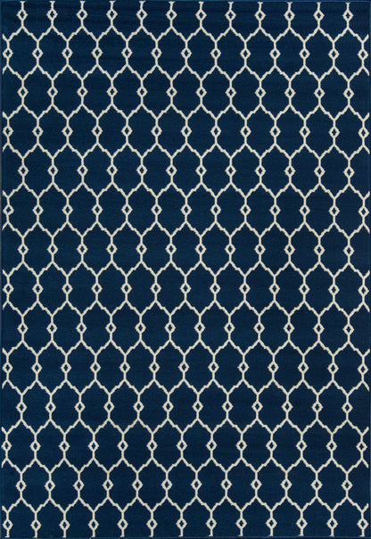 Momeni Baja  Navy  Contemporary