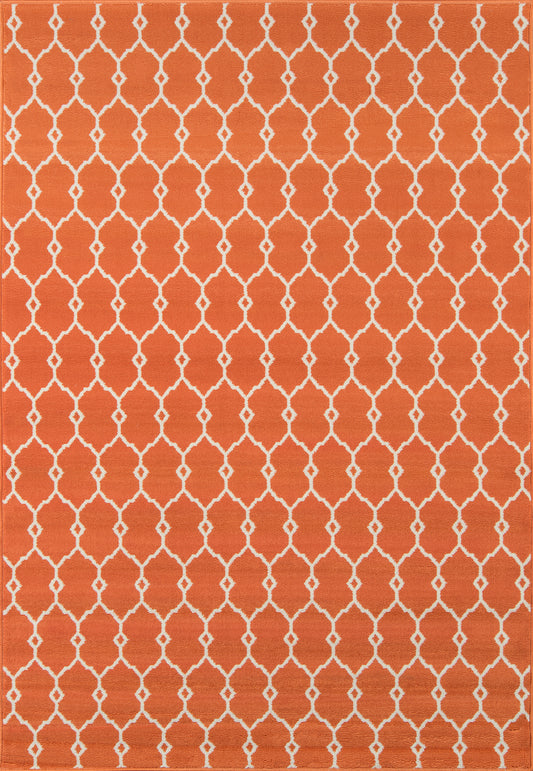 Momeni Baja  Orange  Contemporary