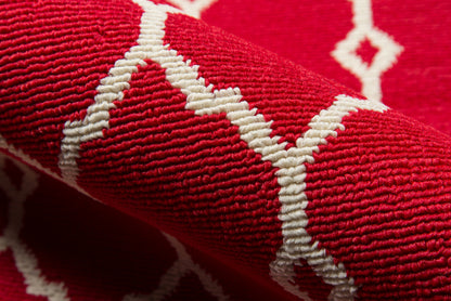 Momeni Baja  Red  Contemporary