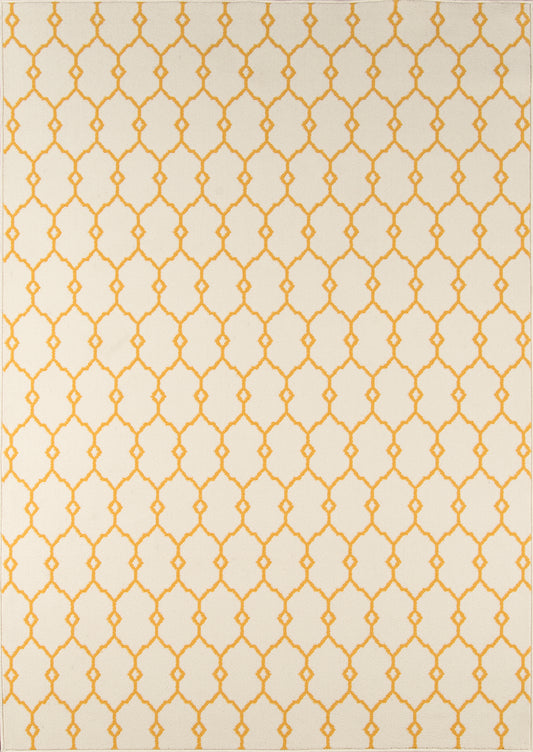 Momeni Baja  Yellow  Contemporary