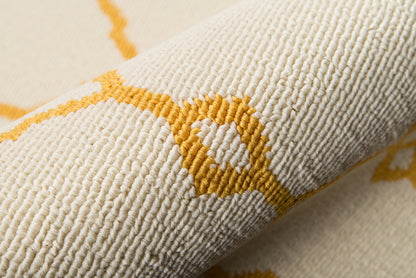 Momeni Baja  Yellow  Contemporary