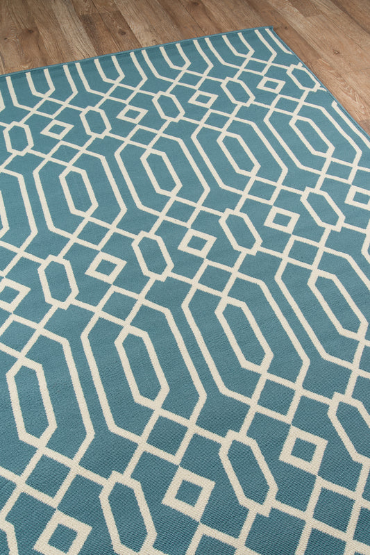 Momeni Baja  Blue  Contemporary
