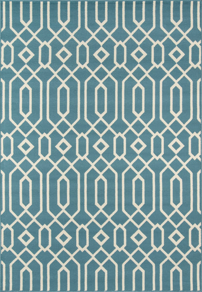 Momeni Baja  Blue  Contemporary