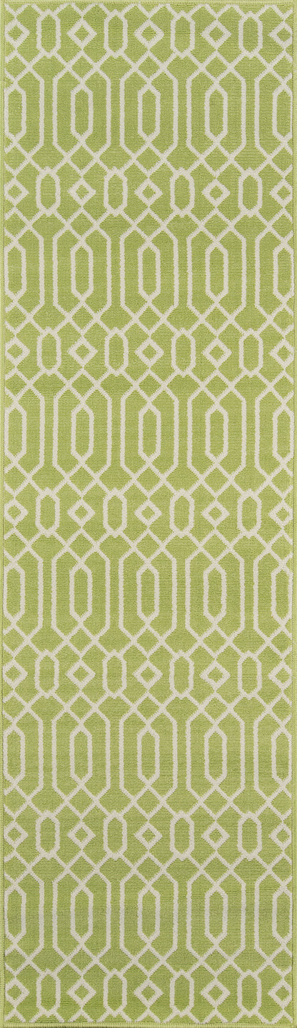 Momeni Baja  Green  Contemporary