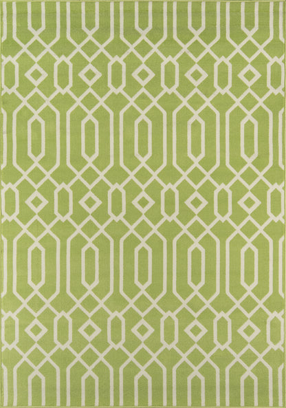 Momeni Baja  Green  Contemporary