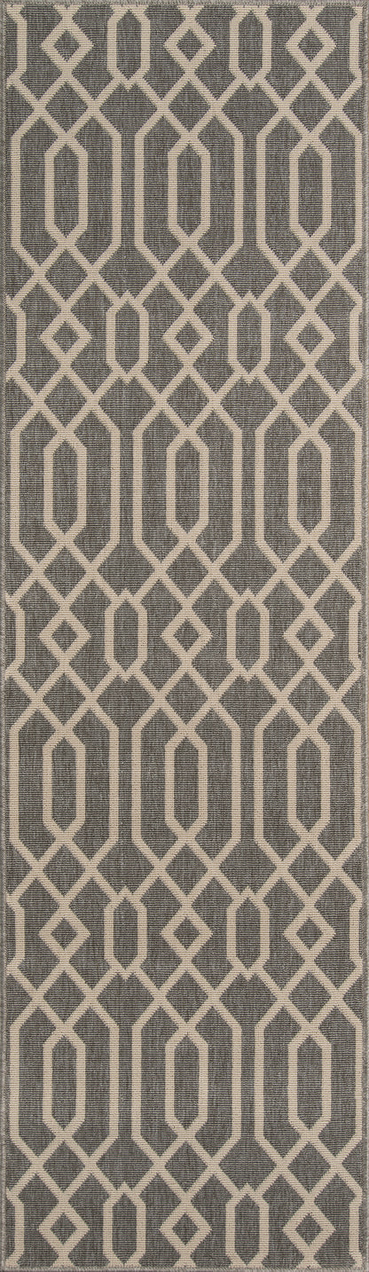 Momeni Baja  Grey  Contemporary
