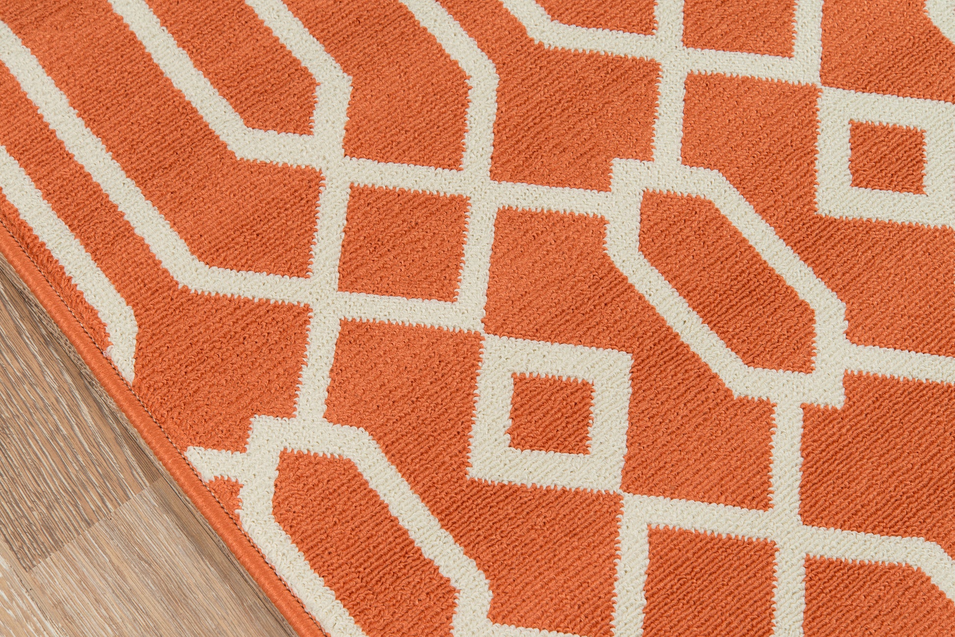 Momeni Baja  Orange  Contemporary