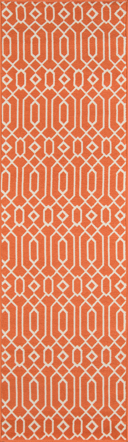 Momeni Baja  Orange  Contemporary