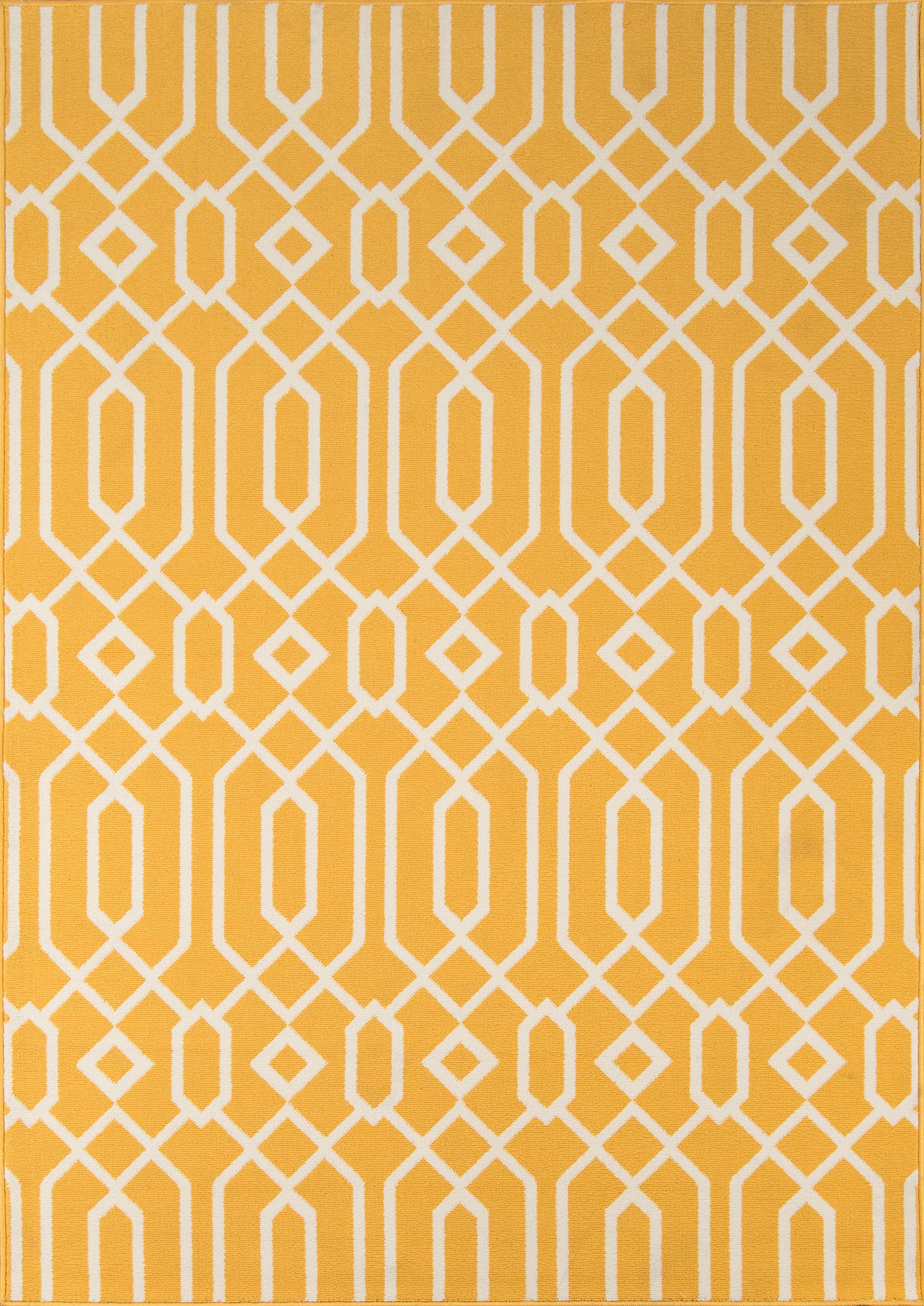Momeni Baja  Yellow  Contemporary
