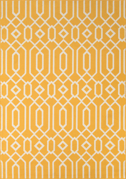 Momeni Baja  Yellow  Contemporary