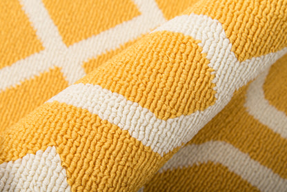 Momeni Baja  Yellow  Contemporary