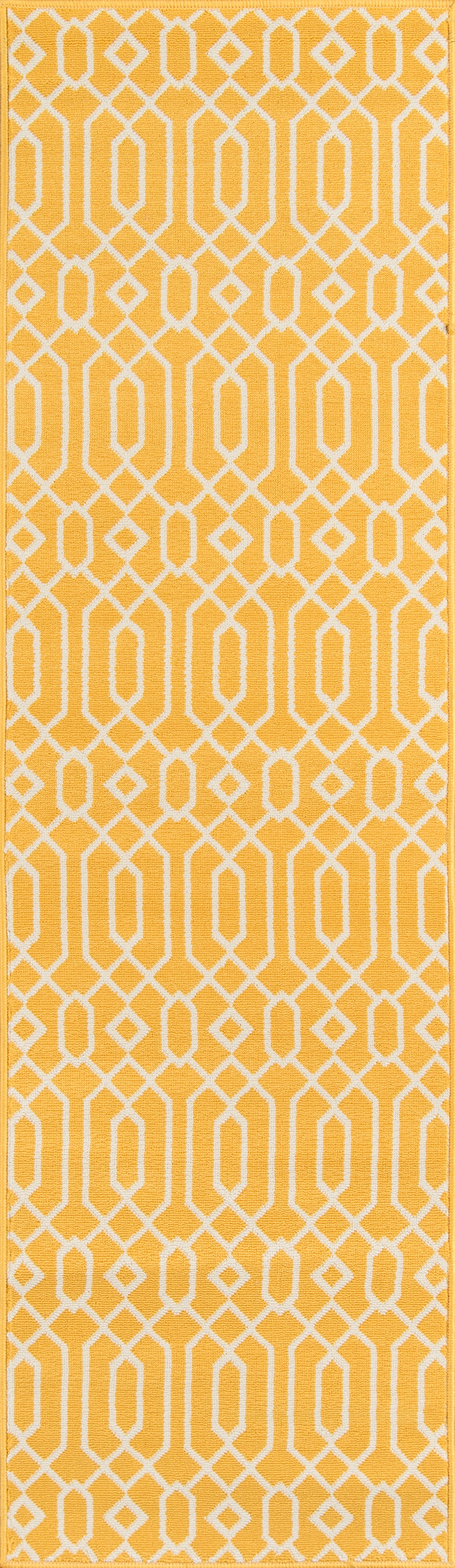 Momeni Baja  Yellow  Contemporary