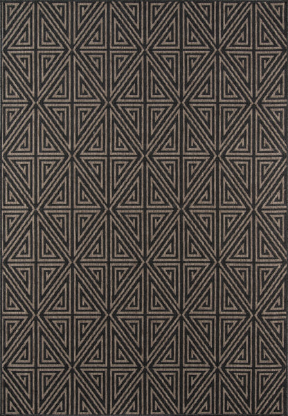 Momeni Baja  Charcoal  Contemporary