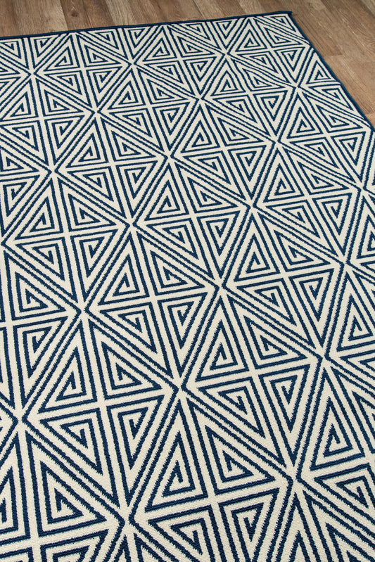 Momeni Baja  Navy  Contemporary