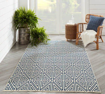 Momeni Baja  Navy  Contemporary