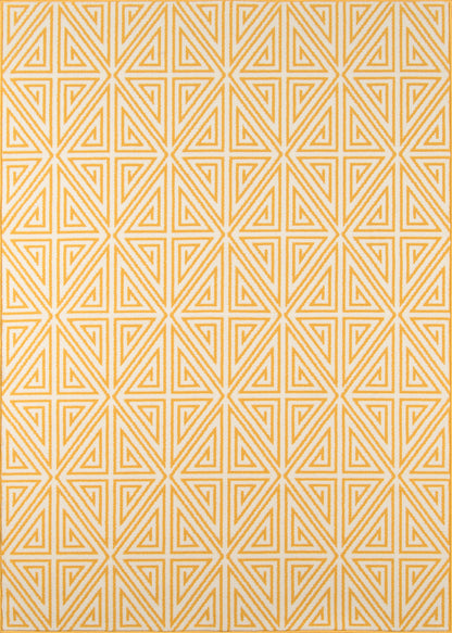 Momeni Baja  Yellow  Contemporary