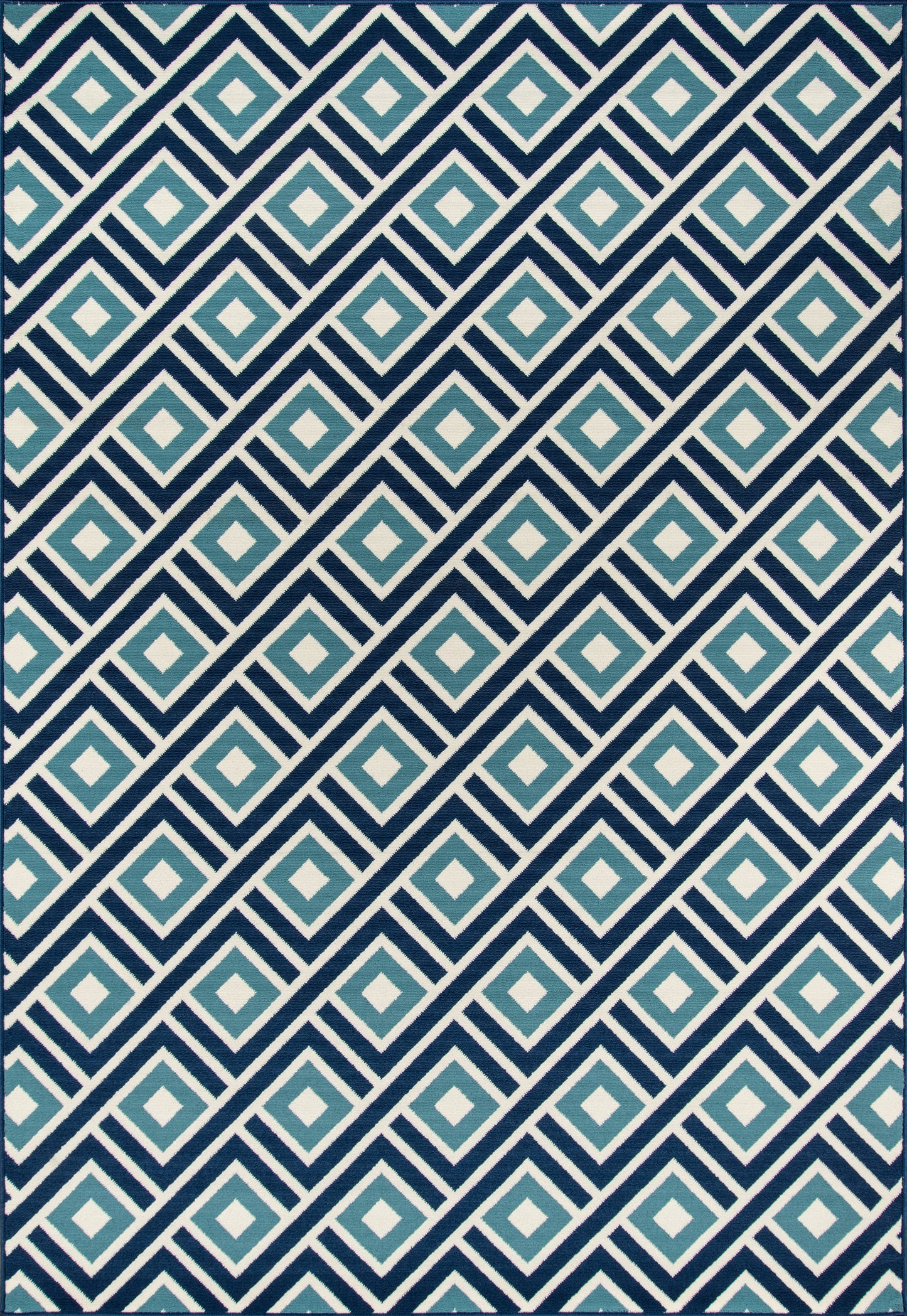 Momeni Baja  Blue  Contemporary