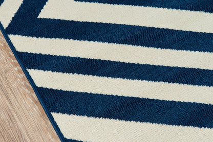 Momeni Baja  Navy  Contemporary