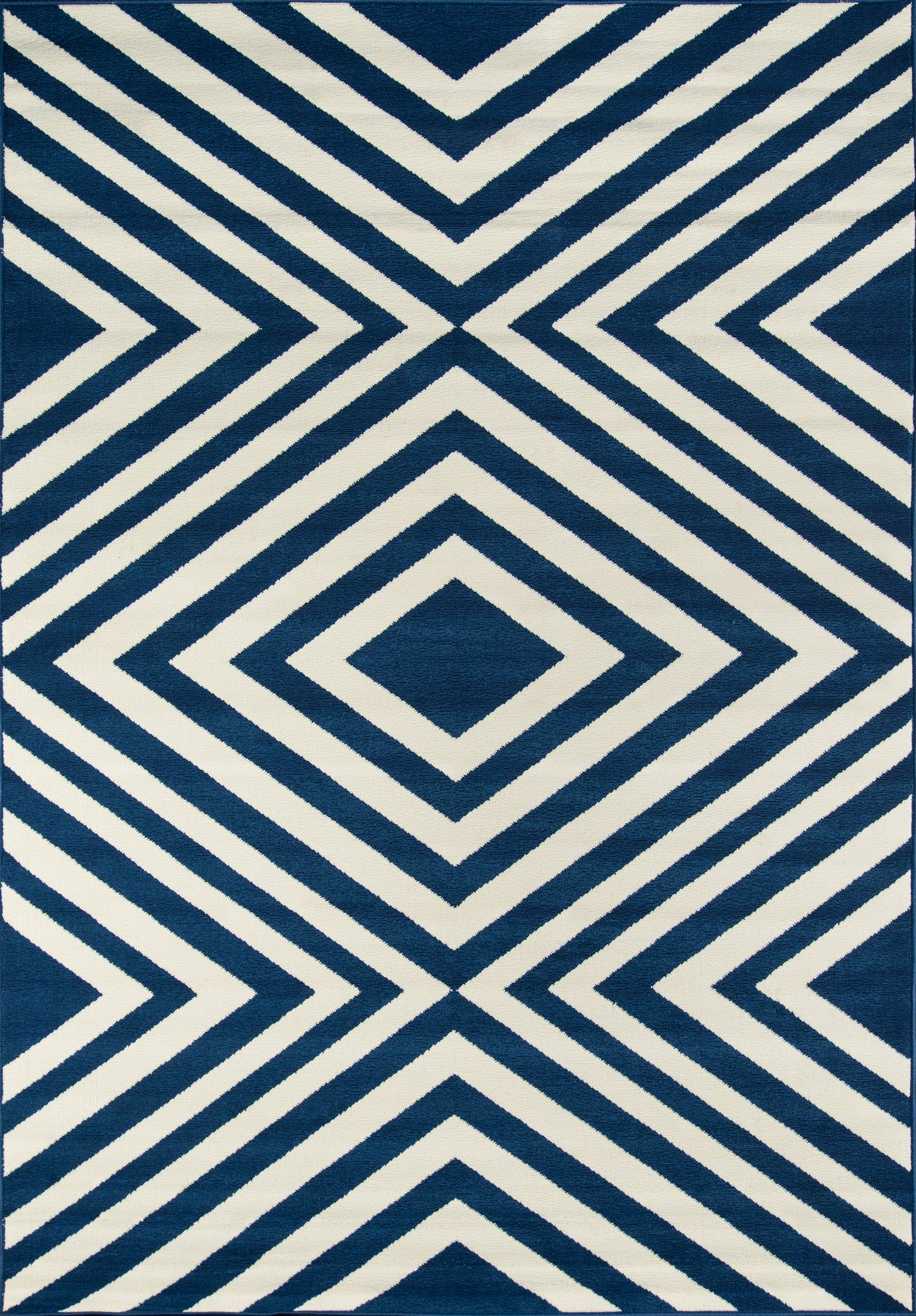 Momeni Baja  Navy  Contemporary