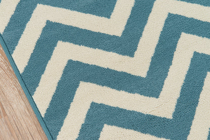 Momeni Baja  Blue  Contemporary