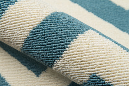 Momeni Baja  Blue  Contemporary