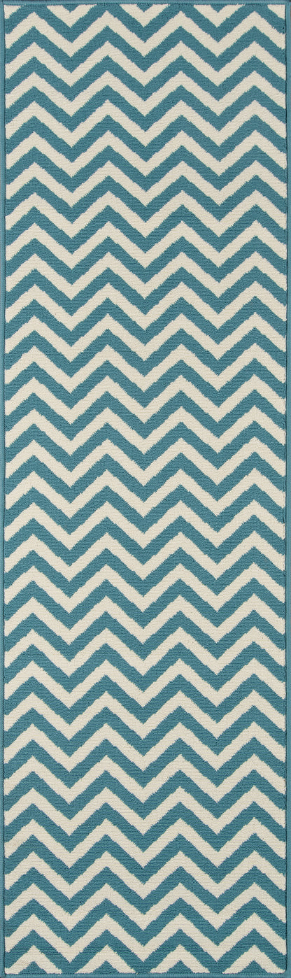 Momeni Baja  Blue  Contemporary