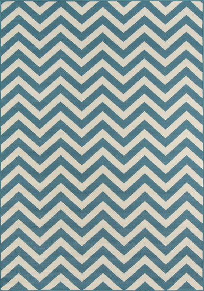 Momeni Baja  Blue  Contemporary