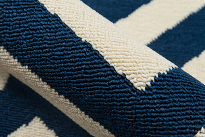 Momeni Baja  Navy  Contemporary