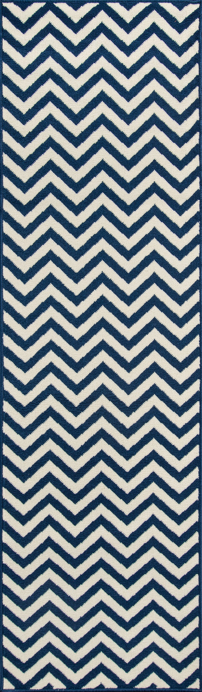 Momeni Baja  Navy  Contemporary