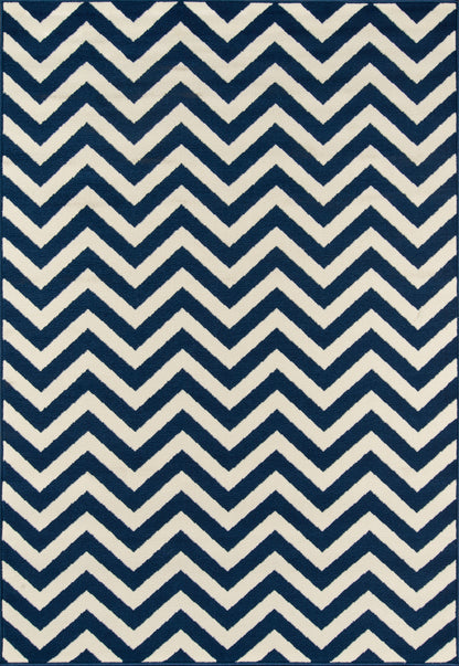 Momeni Baja  Navy  Contemporary