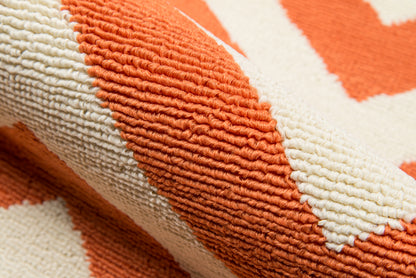 Momeni Baja  Orange  Contemporary