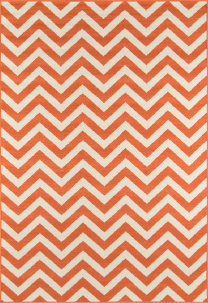 Momeni Baja  Orange  Contemporary