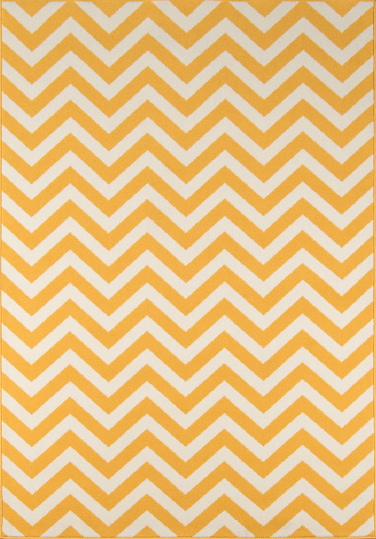 Momeni Baja  Yellow  Contemporary
