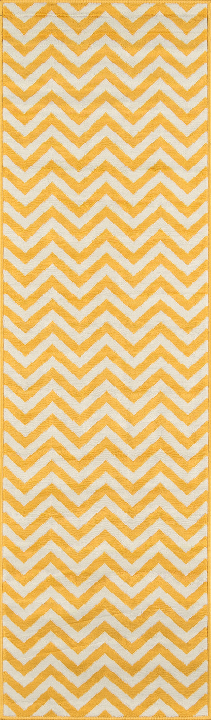 Momeni Baja  Yellow  Contemporary