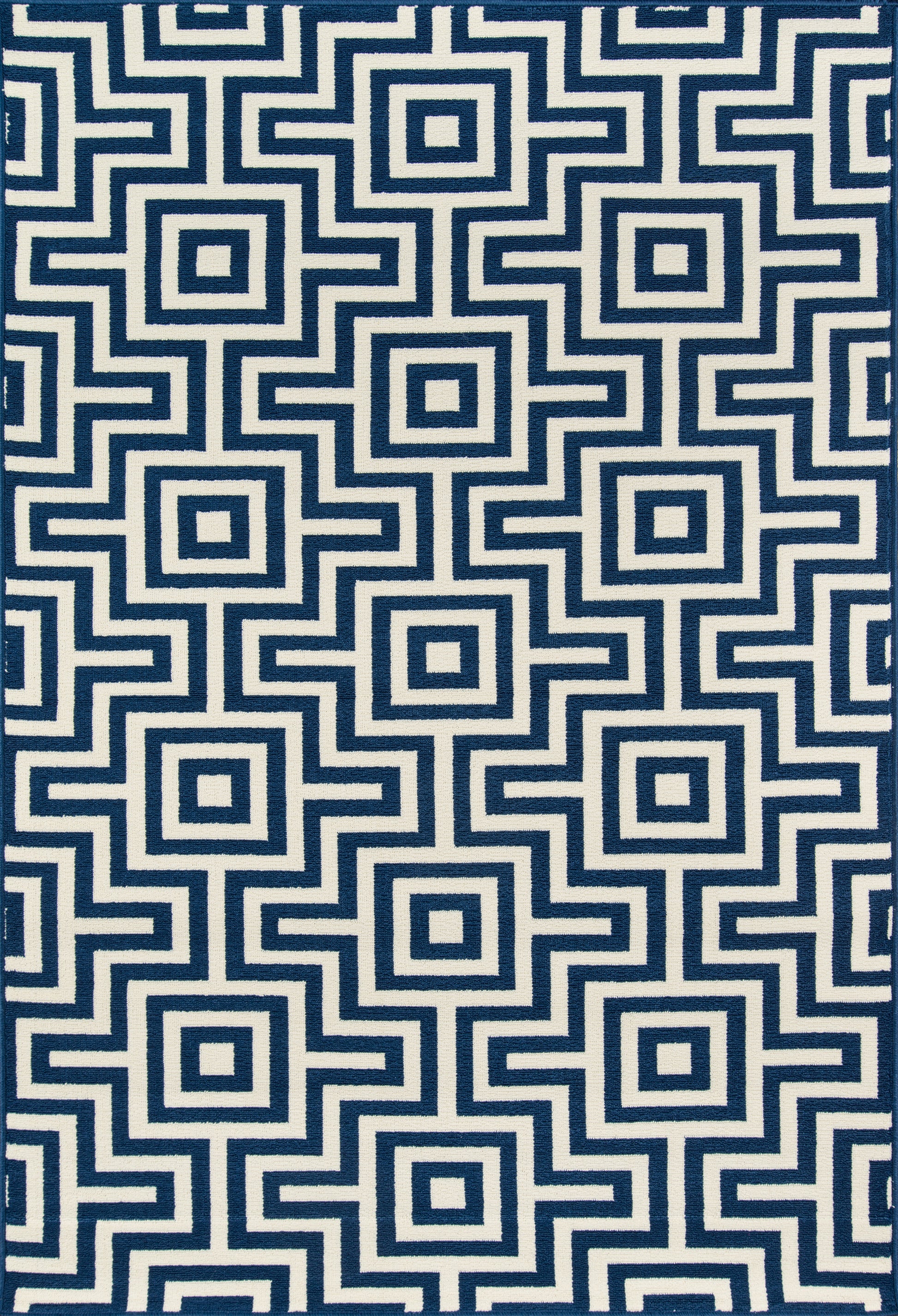 Momeni Baja  Navy  Contemporary