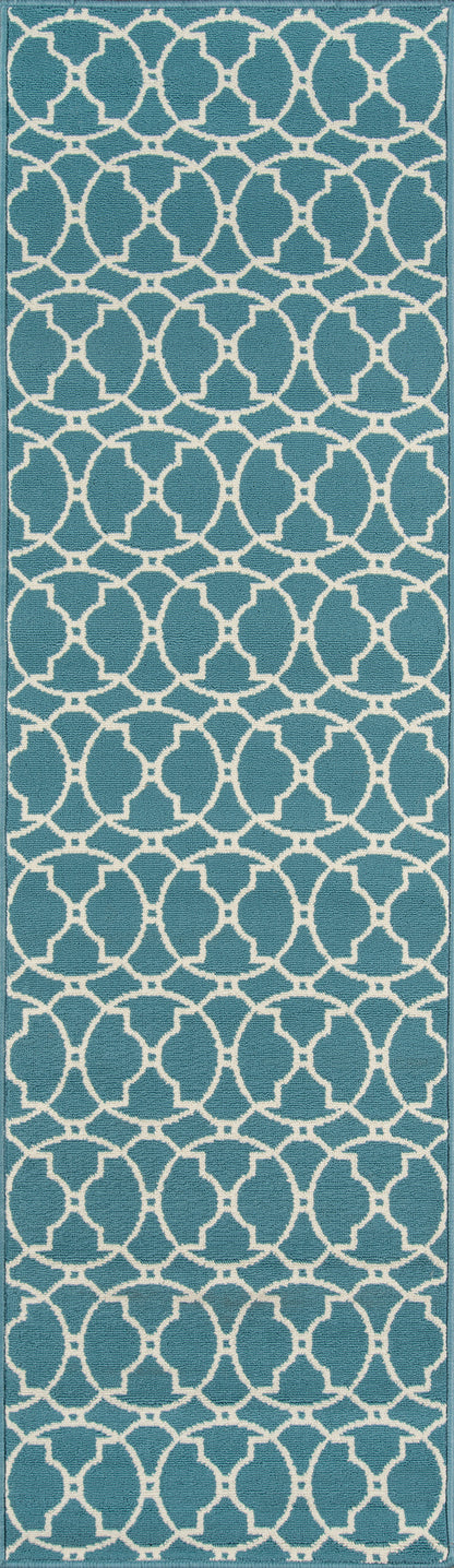 Momeni Baja  Blue  Contemporary