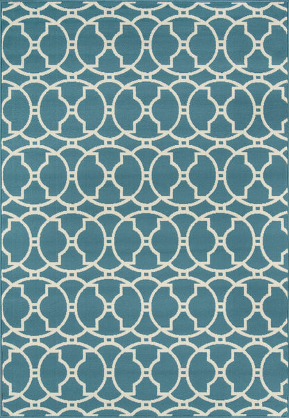 Momeni Baja  Blue  Contemporary