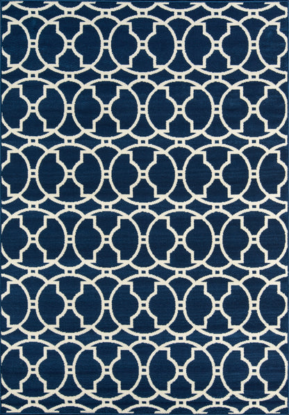 Momeni Baja  Navy  Contemporary
