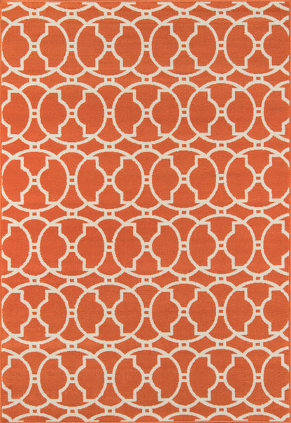 Momeni Baja  Orange  Contemporary