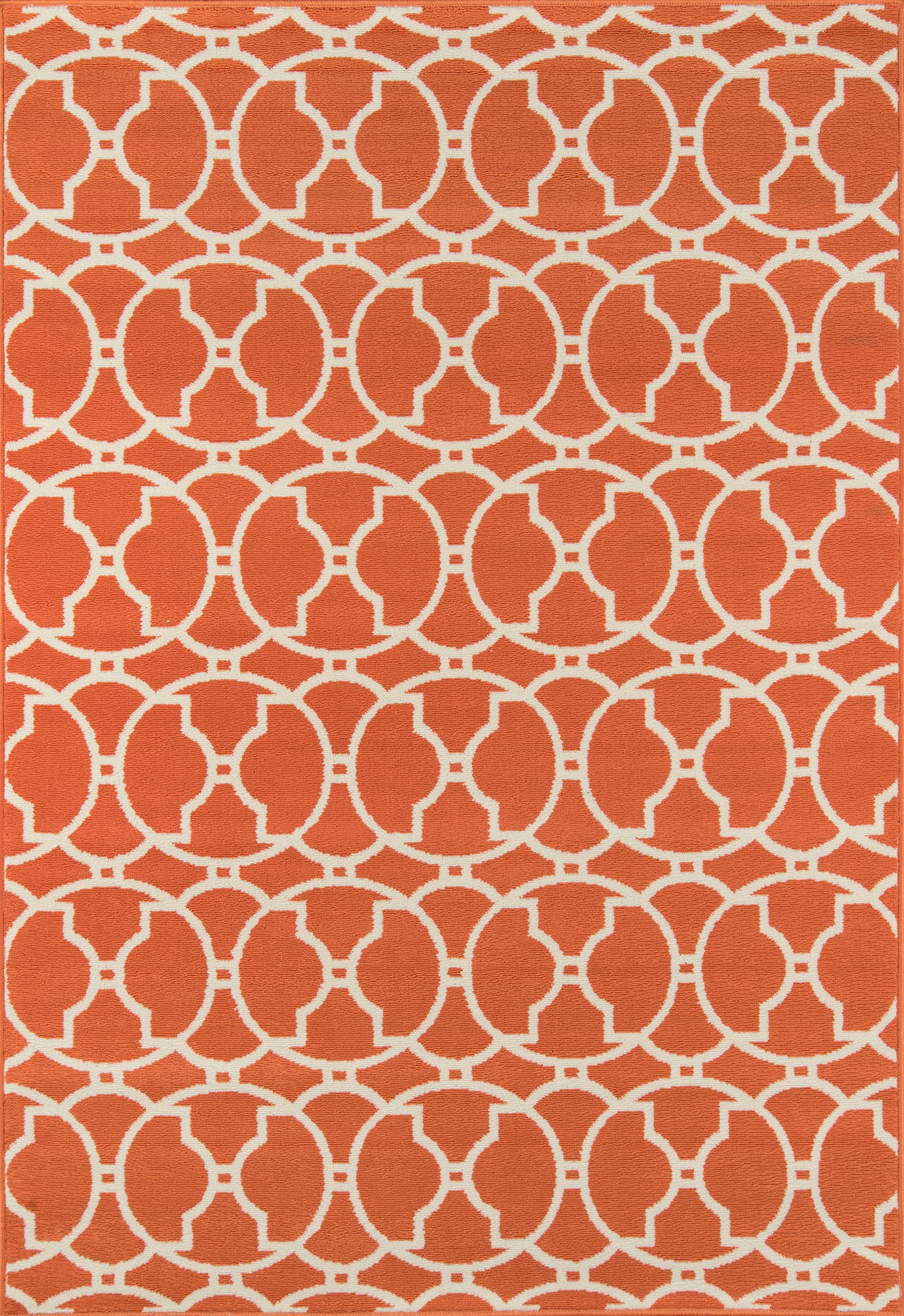 Momeni Baja  Orange  Contemporary