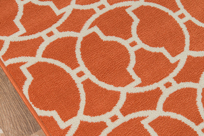 Momeni Baja  Orange  Contemporary