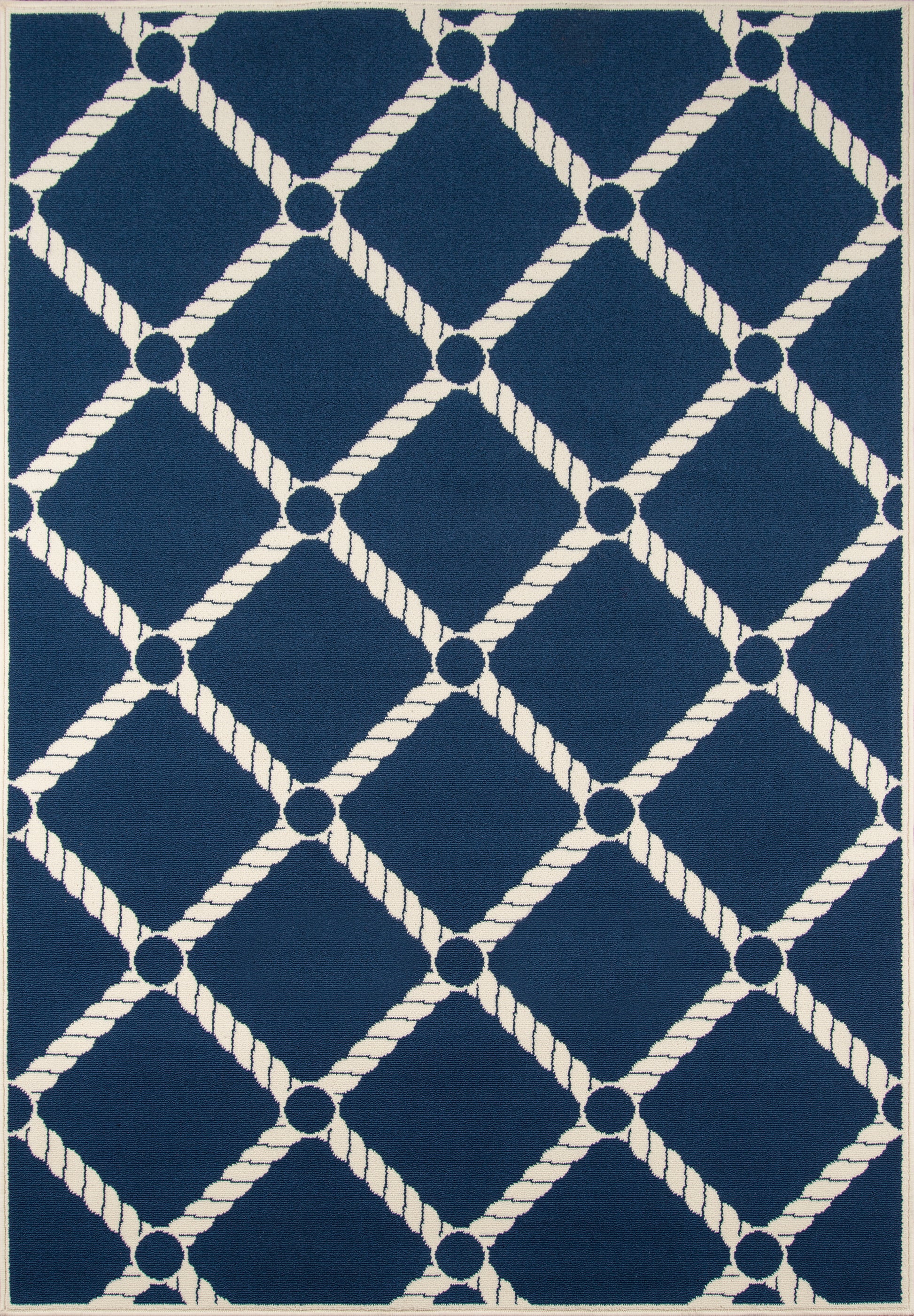 Momeni Baja  Navy  Contemporary