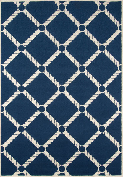 Momeni Baja  Navy  Contemporary