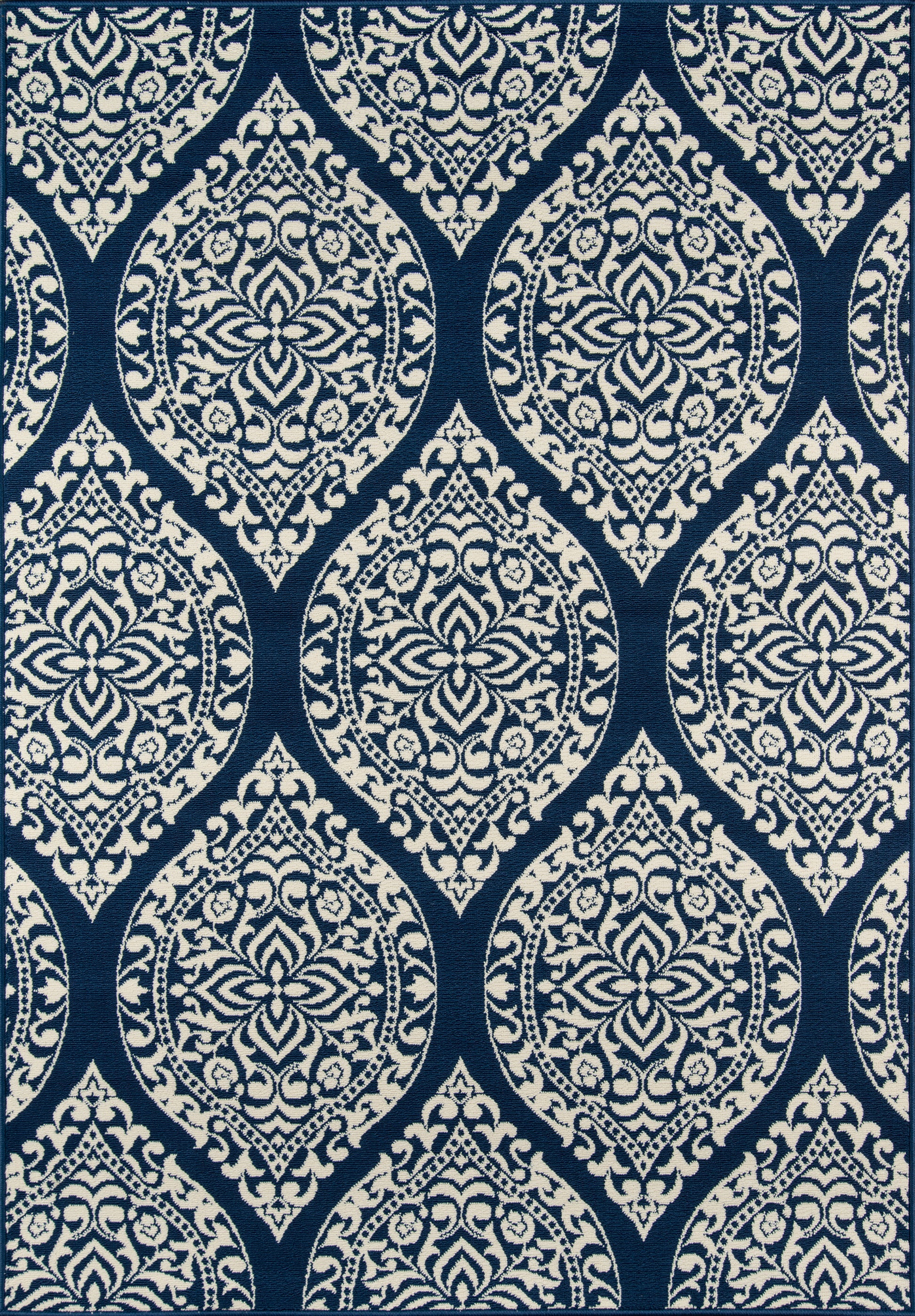 Momeni Baja  Navy  Contemporary